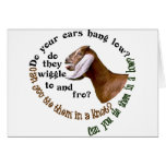 NUBIAN GOAT - DO YOUR EARS HANG LOW? cards