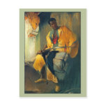 Nubian Man by Franciszek Zmurko Postcard