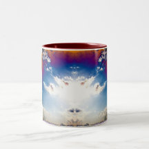 Nuclear cloud coffee mugs