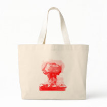 Nuclear explosion. tote bag