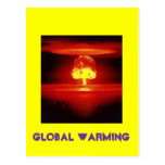 nuclear-explosion GLOBAL WARMING Postcards
