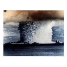 NUCLEAR EXPLOSION POST CARD