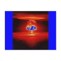 nuclear-explosion postcards