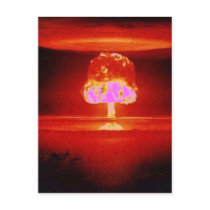 nuclear-explosion postcards
