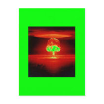 nuclear-explosion postcards