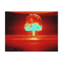 nuclear-explosion postcards