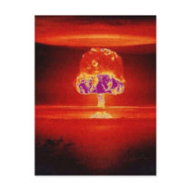 nuclear-explosion postcards