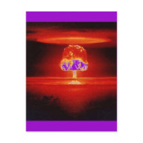 nuclear-explosion postcards