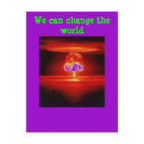 nuclear-explosion postcards