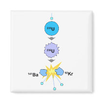 Nuclear Fission Refrigerator Magnets