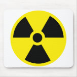 Nuclear warning mousepads