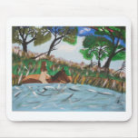 Nude And Bareback Ride, mousepads