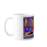 nude on the freeway bridge, @2010 seth watkins coffee mug