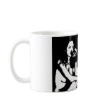 Nude Woman Drinking Beer Coffee Mug