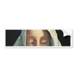 Nude Woman With A Child Before Blooming Roses bumper stickers