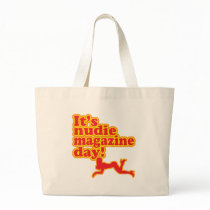 Nudie Magazine Day! Tote Bags