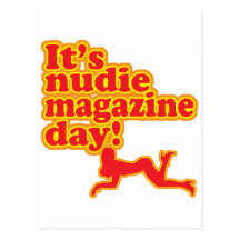 Nudie Magazine Day! Postcards