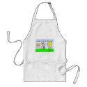 nudist camp necktie father's day aprons