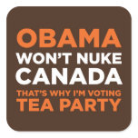 Nuke Canada Sticker