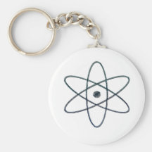 NUKE (silver) Keychains