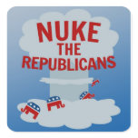 Nuke the Republicans Stickers