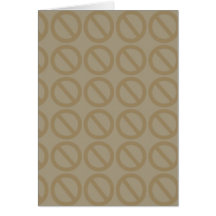 Null Sets Greeting Cards