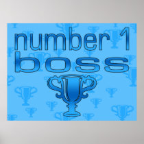 Number 1 Boss in Blue