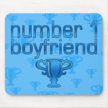 Number 1 Boyfriend Mousemat
