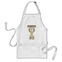 Number 1 Dad aprons