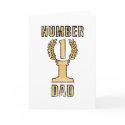 Number 1 Dad cards