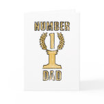 Number 1 Dad cards