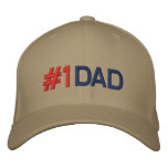 Number 1 Dad Embroidered Baseball Hat