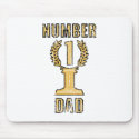 Number 1 Dad mousepads