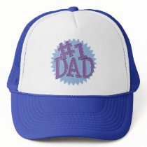 Number 1 Dad Trucker Hat