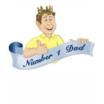 Number 1 Dad t-shirts