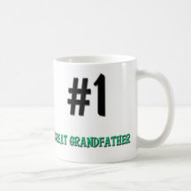 Number 1 Great Grandfather Mug