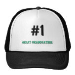 Number 1 Great Grandfather Trucker Hat