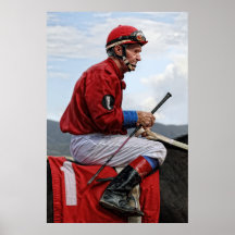 Number 1 Jocky Poster