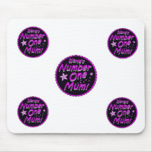 Number 1 Mum Mouse Pads