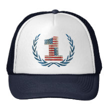 NUMBER 1  numero 1 Gorras De Camionero