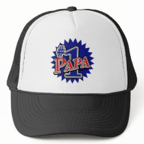 Number 1 Papa Mesh Hat