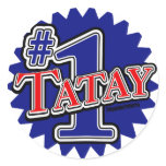 Number 1 Tatay stickers