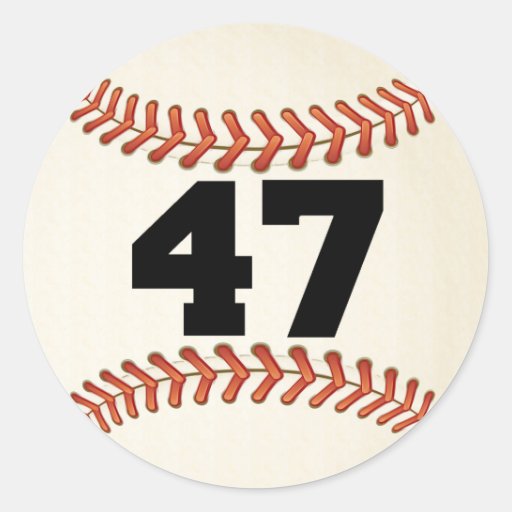 number-47-baseball-round-sticker-zazzle