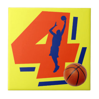 Basketball 4 Tiles, Basketball 4 Ceramic Tiles, Basketball 4 Decorative ...