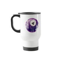 NUMBER 4 BILLIARDS BALL - ERODED AND AGED STYLE MUG
