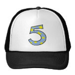 Number 5 trucker hat