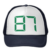 Number – 87 hats