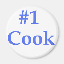Number One Cook Magnet