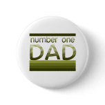 Number One Dad buttons