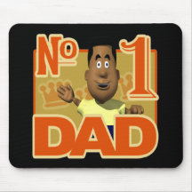 Number One Dad Mousemat